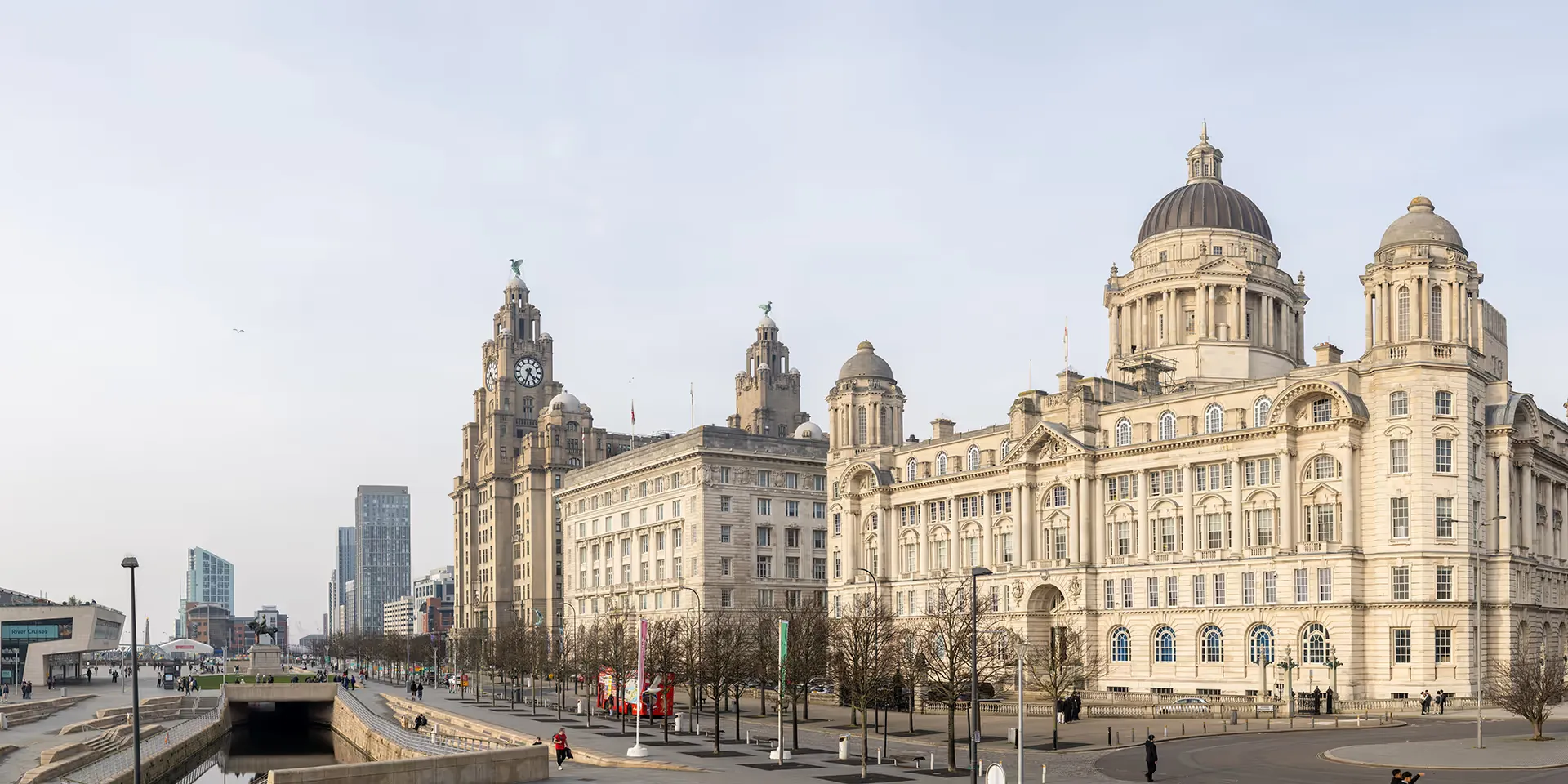 Liverpool's famous three graces